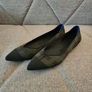 Rothy's Points - Green Plaid